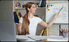 Slidesgo ambassadors at their work