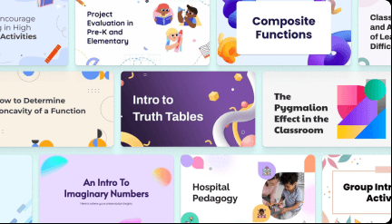 Explore editable templates
